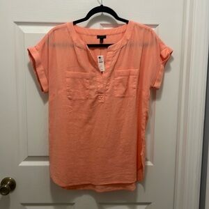 Peach Talbot Shirt, small